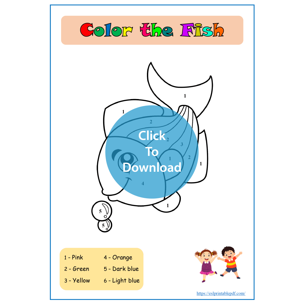 Color The Fish
